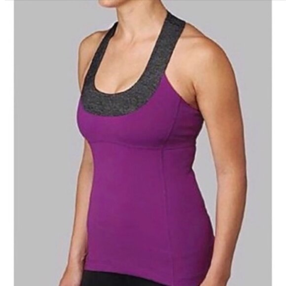 Lululemon Scoop Neck Tank Top, Racerback Tank Top, Size 4 - Picture 6 of 6